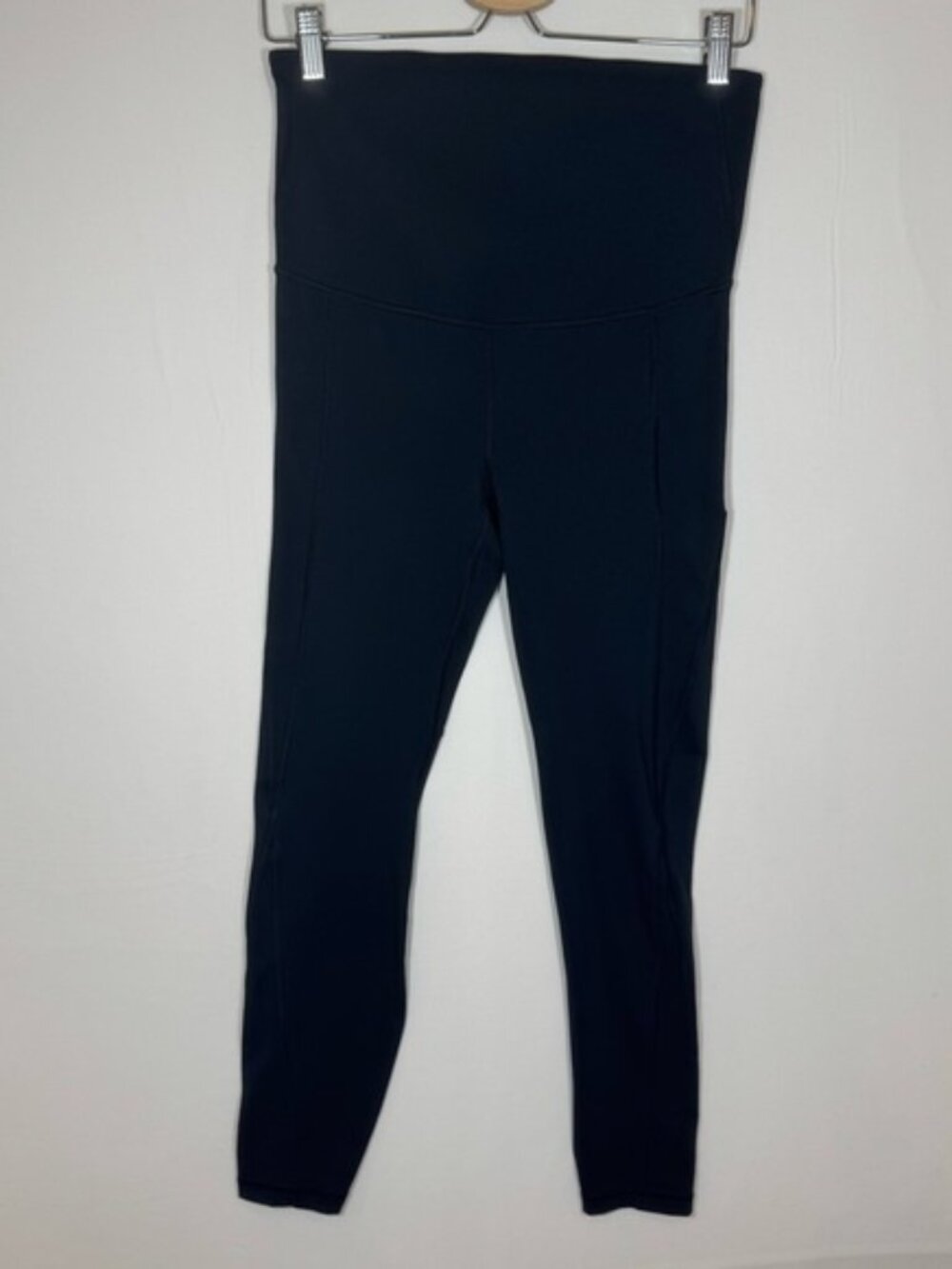 GapFit Maternity Sculpt Compression‎ Leggings Women’s Small Black Over Belly